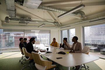 Fototapeta premium Business people in conference room meeting