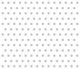 Seamless abstract modern pattern with purple flowers on white background, simple banner, design for decoration, wrapping paper, print, fabric or textile, lovely card, vector illustration