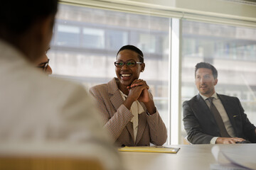 Business people in conference room meeting