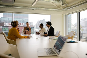 Business people in conference room meeting