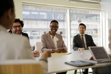 Business people in conference room meeting