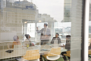 Business people in conference room meeting