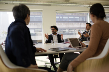 Business people in conference room meeting