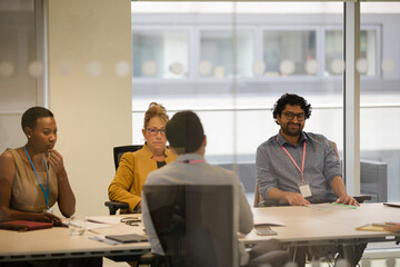Fototapeta premium Business people in conference room meeting