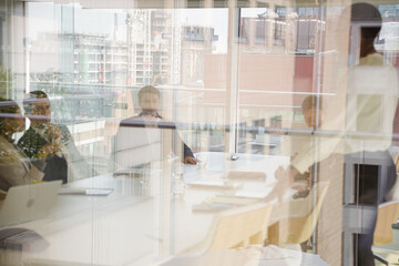 Business people in conference room meeting