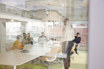 Business people in conference room meeting