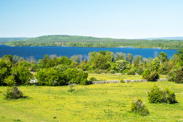 Ivö lake in Skåne, Sweden