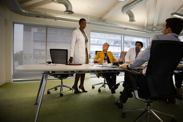 Business people in conference room meeting