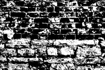 Texture of old dry shabby limestone brickwall. Grungy peeled chipped worn facade of stiff block. Scratched messy chapped dirtied granite slabs. Aged mottled ruined rustic stack stone for grunge design