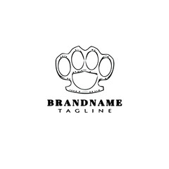dog foot print logo icon design vector vector illustration