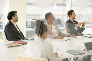 Business people in conference room meeting