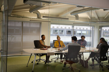Fototapeta premium Business people in conference room meeting