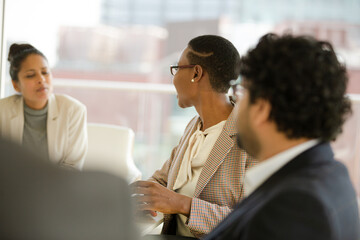 Business people in conference room meeting