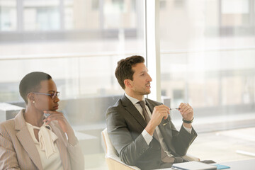 Business people in conference room meeting