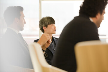 Business people in conference room meeting