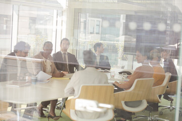 Business people in conference room meeting