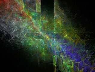 Imaginatory fractal background abstract Image