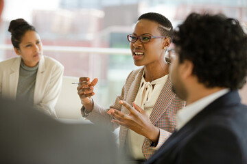 Business people in conference room meeting