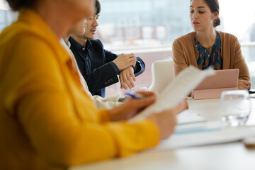 Business people in conference room meeting