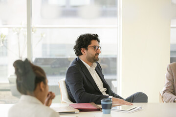 Business people in conference room meeting