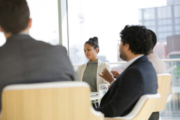Business people in conference room meeting