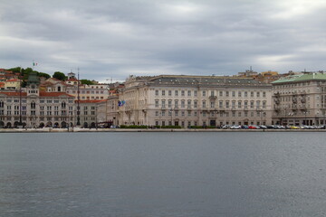 Fototapeta premium Urban view of Trieste, Italy