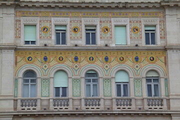 Fototapeta premium Urban view of Trieste, Italy