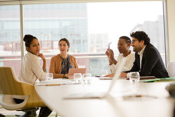 Business people in conference room meeting