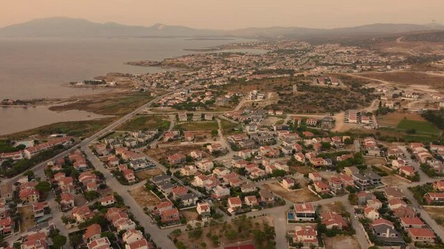 Sifne Bay in Cesme Town of Turkey