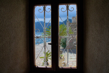 The sea and the view from the window