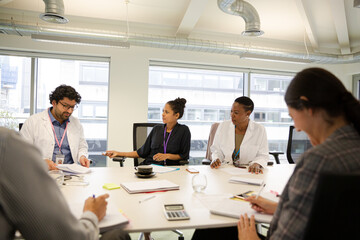 Business people in conference room meeting
