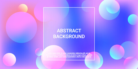 Background picture with balls for banner design.