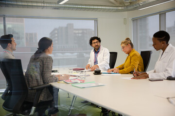 Business people in conference room meeting