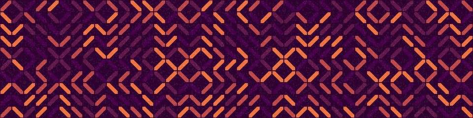 Abstract Geometric Pattern generative computational art illustration