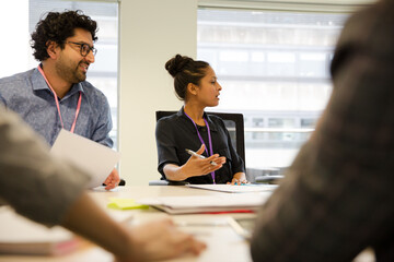 Business people in conference room meeting