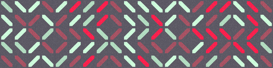 Abstract Geometric Pattern generative computational art illustration