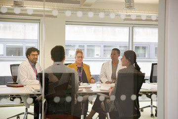 Business people in conference room meeting