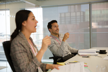 Business people in conference room meeting