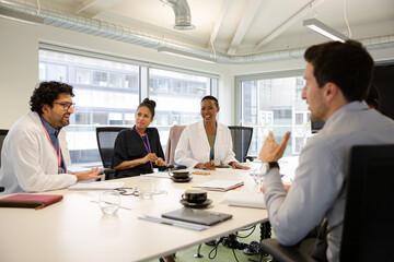 Business people in conference room meeting