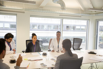 Business people in conference room meeting