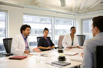 Business people in conference room meeting