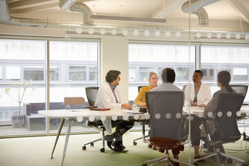 Business people in conference room meeting