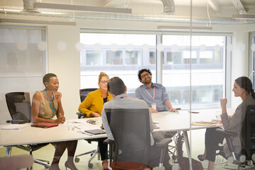 Business people in conference room meeting