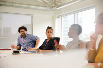Business people in conference room meeting