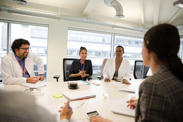 Business people in conference room meeting