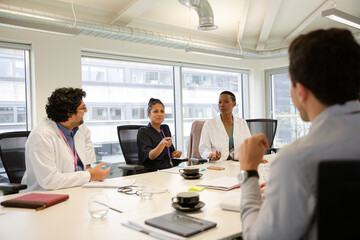 Business people in conference room meeting