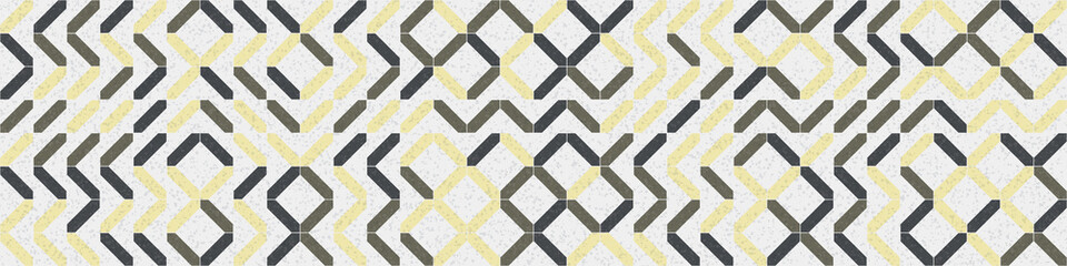 Abstract Geometric Pattern generative computational art illustration