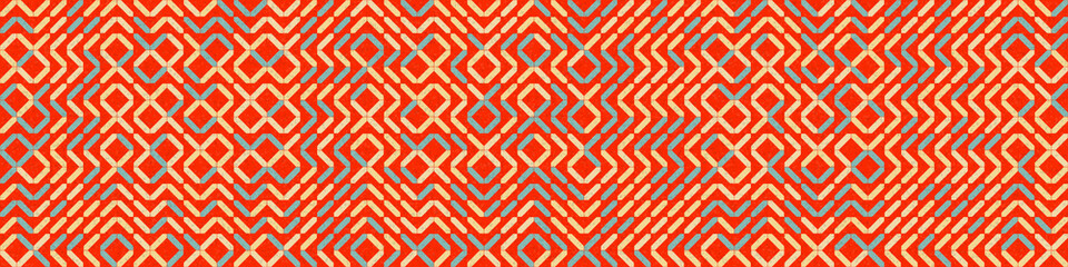 Abstract Geometric Pattern generative computational art illustration