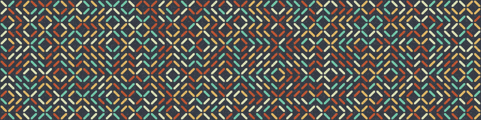 Abstract Geometric Pattern generative computational art illustration