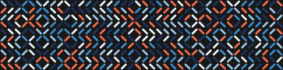 Abstract Geometric Pattern generative computational art illustration
